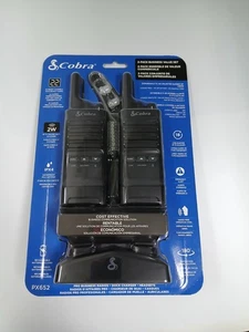 Talkies-walkie professionnels Cobra PX652, rechargeables, 22 canaux NEUF (SCELLÉ) - Photo 1/1