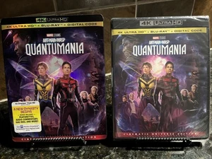 Ant-Man and the Wasp: Quantumania (Ultra HD/Blu-ray, 2023) Brand New w/Slipcover - Picture 1 of 2
