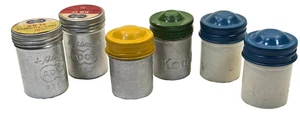 4 Kodak 35mm Film Roll Embossed Containers 2  ADOX Embossed Comtainers + 1 roll - Picture 1 of 5