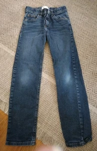Wrangler Jeans Jungen 10 Slim Denim verstellbare Taille 5WNVWDT - EIN PAAR - Bild 1 von 12