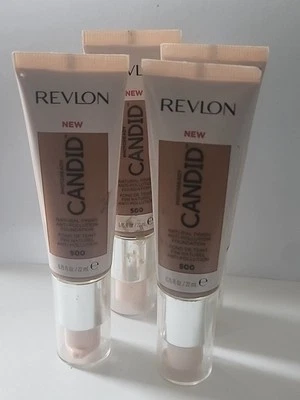 4 Revlon PhotoReady Candid Foundation, Natural Finish- #500-Almond - Image 1 of 2
