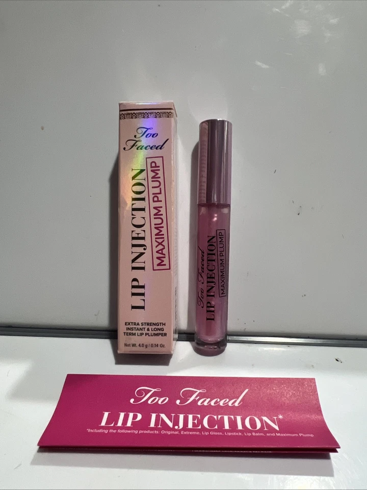 NEW Too Faced Lip Injection Maximum Plump Extra Strength Lip Plumper *READ* - Image 1 of 1