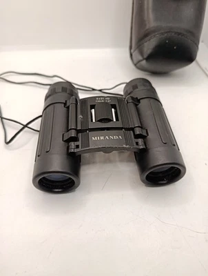 Miranda 8x21 Compact Binoculars Foldable Pocket Size With Neck Strap Field 7.2 - Image 1 of 4