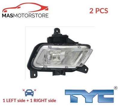 FOG LIGHT LAMP PAIR TYC 19-0947-01-2 2PCS FOR KIA CEE'D,CEE'D SW 1.4L,1.6L,2L - Image 1 of 4