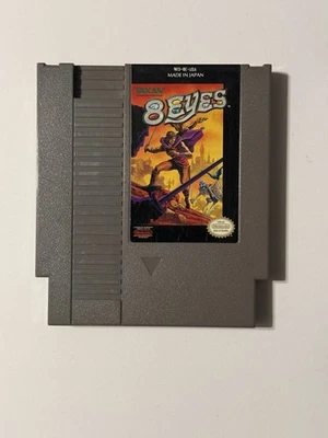 8 Eyes (Nintendo NES, 1990) Authentic - Tested Working Perfect! - Image 1 of 2