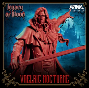 Dampyr Vaelric Nocturne | Escala de mesa | Miniatura TTRPG D&D | Primal Collecti - Imagen 1 de 10