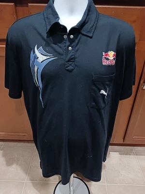 Camisa Polo Red Bull Racing Emitida por Equipo Grande Vickers Allmendinger Speed NASCAR  Foto 1 de 4