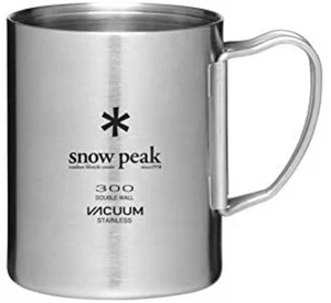 Snow peak stainless steel vacuum mug 300 MG-213 Free Ship w/Tracking# New Japan - Picture 1 of 6