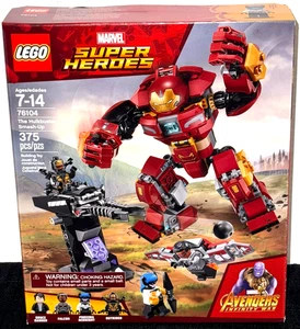 NEW! LEGO MARVEL SUPER HEROES 76104 - THE HULKBUSTER SMASH-UP / AVENGERS - Picture 1 of 2