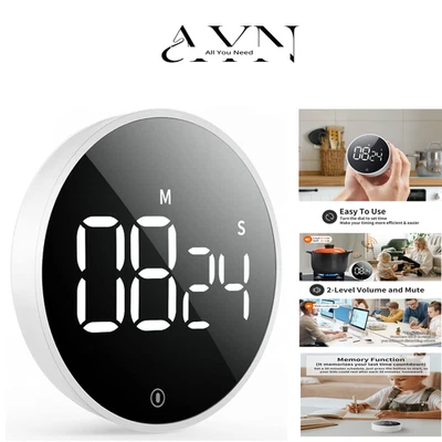 Magnetischer Countdown-Timer | 3 Lautstärken | Großes Display - Bild 1 von 4