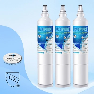 3 Pack Fit For LG LT600P 5231JA2006A 5231JA2006B 9990 Refrigerator Water Filter - Image 1 of 4