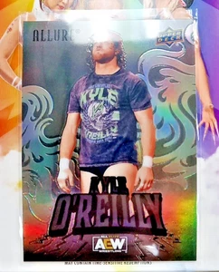Kyle O'Reilly 2024 Upper Deck All Elite Wrestling Allure BLACK RAINBOW Parallel - Picture 1 of 1