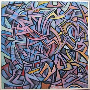 Joseph AMEDOKPO African as Lilanga Tingatinga THE DARK FORCES of LIFE OLIO 70x70 - Foto 1 di 1