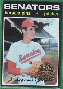 2020 Topps Heritage Horacio Pina 1970 Original 50th Anniversary - Bild 1 von 2