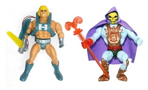 PRESALE Masters Universe MOTU Laser Power He-Man Pick Head Skeletor CUSTOM Figs - Picture 1 of 12