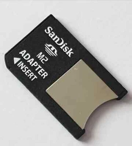 Sandisk M2 Pro Duo Adapter Konverter für Sony Ericsson M2 Karte Handys & Camcorde - Bild 1 von 1