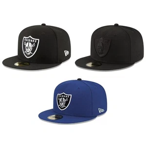 Las Vegas Oakland Raiders NFL Auténtico New Era 59FIFTY / 9FIFTY Snapback Ajustado - Imagen 1 de 11
