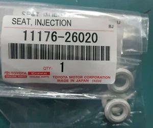 KITx4 GENUINE SEAT,INJECTION NOZZLE TOYOTA AURIS,AVENSIS,RAV4 2.0/2.2D4D 1AD,2AD - Picture 1 of 2