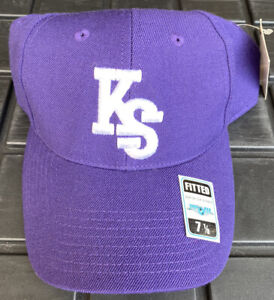 NWT Vintage Kansas State Wildcats Top Of The World 100% Wool Hat Cap Size 7 1/8