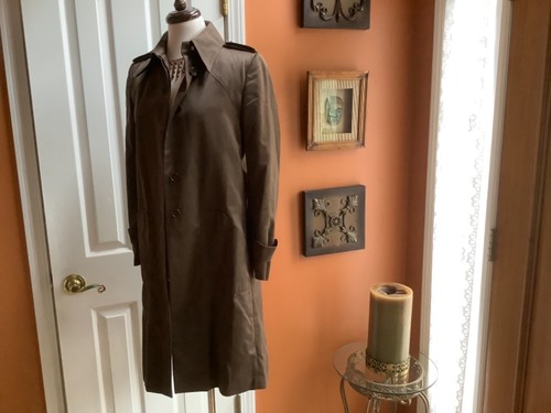 Fendi Trench Brown!!! Taglia EUC 38