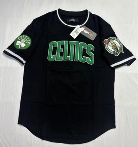 New Men's Boston Celtics Pro Standard Black Short Sleeve Shirt BBC152630 - Large - Picture 1 of 16