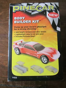 Pinecar P4036 Body Builder Kit 5 Wood Pieces - BRAND NEW - Picture 1 of 2