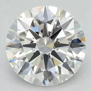 Lab Grown Diamond 2.00 CARAT STONE- ROUND SHAPE VS2 -F COLOUR - IGI CERTIFIED 1 - Picture 1 of 4