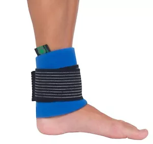 Ankle Ice Pack and Wrap - Reusable Hot Cold Compress Gel for Knee Pain UK Seller - Picture 1 of 3