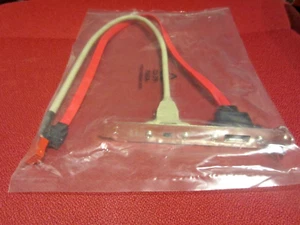 Equerre bracket IEEE1394 + ESATA Asus e-sata et 1394 Firewire - Photo 1/4