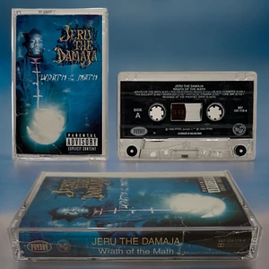 •JERU THE DAMAJA ~ WRATH OF THE MATH• ~1996 OG PRESSING~ (CASSETTE TAPE) - Picture 1 of 6