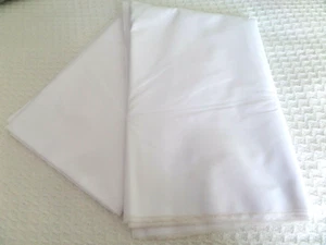 3 yds White Polyester cotton Fabric New - Picture 1 of 3