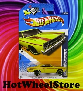 Tarjeta Hot Wheels Yellow '70 Plymouth Road Runner 2012 #89 HW70-052725 - Imagen 1 de 7