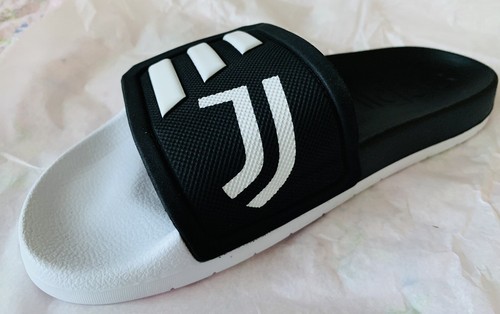 Sandali Adidas Juventus Adilette Adilette Unisex Adulto Taglia Uomo 7 Donna 8 GZ3959