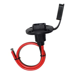 Solar Panel Quick Connect 30A SAE Socket Sidewall Port Solar Extension Cable - Picture 1 of 8