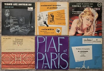 KONVOLUT 6 LPs: Edith Piaf, George Feyer, Al Goodman, Hungarian Folk - Bild 1 von 4