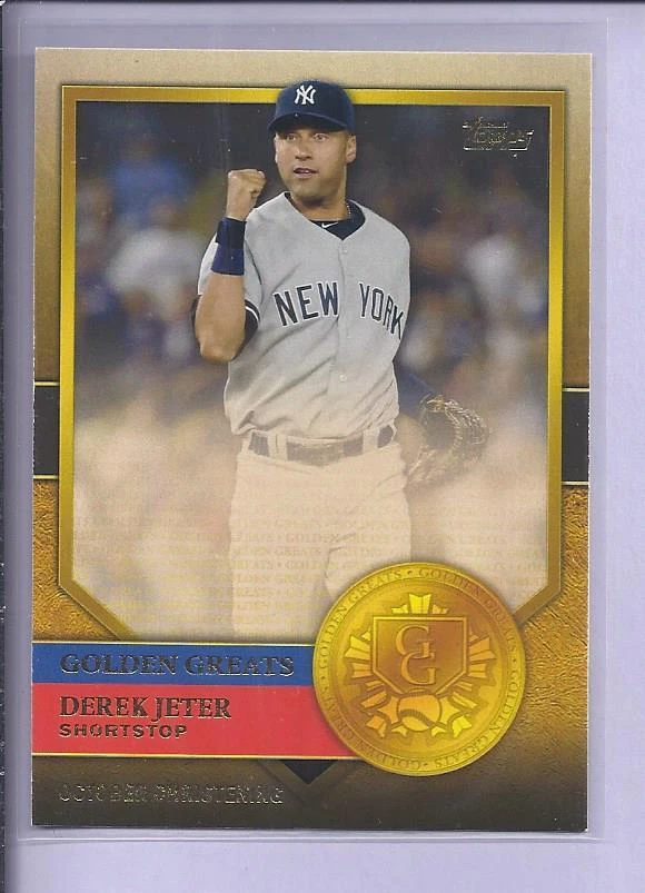*2012 Topps October Christening  Derek Jeter  no.GG-28 New York  Yankees - Image 1 of 1