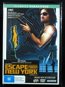 ESCAPE FROM NEW YORK - DVD (2 DISC SET) - BRAND NEW & SEALED - PAL REGION 4 - Picture 1 of 2