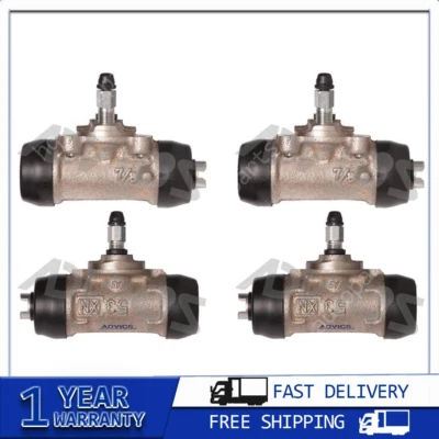 2x Cilindro de rueda de freno de tambor trasero ADVICS para Toyota 4Runner 1987~1991 Foto 1 de 3