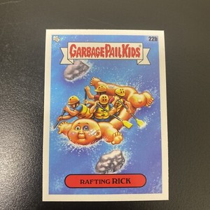 2021 Topps Garbage Pail Kids Go On Vacation Rafting Rick 22b GPK sticker