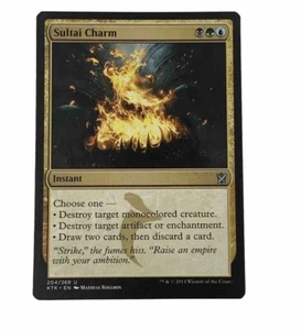 Magic the Gathering MTG Sultai Charm (204) Khans of Tarkir - Bild 1 von 2