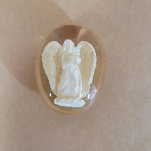 Piedra de preocupación AngeLight, transparente, blanco roto - Imagen 1 de 6