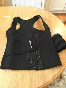HOPLYNN Neoprene Sweat Waist Vest Corset Trimmer Belt XL Women Weight Loss - Picture 1 of 4
