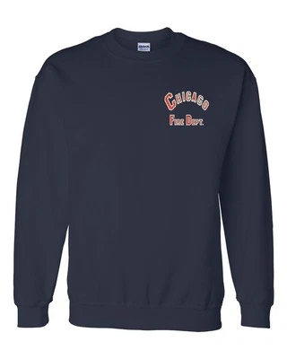Chicago Fire Department Crew Neck Sweater W/Left Chest Embroidery As Seen On TV - Image 1 of 2