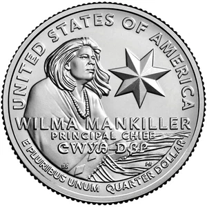 2022 P Wilma Mankiller, American Women Series Uncirculated From US Mint roll. - Picture 1 of 2