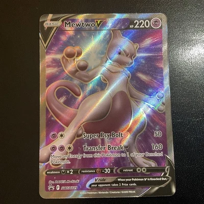 Pokémon TCG Mewtwo V SWSH229 SWSH: Sword & Shield Promo Cards Holo NM - Image 1 of 4