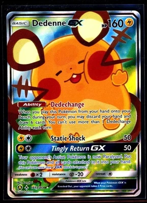 Dedenne GX 195a/214 Unbroken Bonds Alternate Art Promo TCG Pokemon NM 1001#291 - Image 1 of 2