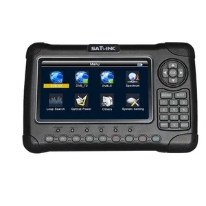 Satlink WS-6980 digitale DVB-S/S2 DVB-T2/C TV satfinder misuratore spettro combinato - Foto 1 di 5