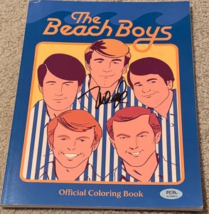 BEACH BOYS SIGNED OFFICAIL COLORING BOOK PSA/DNA MIKE LOVE MEGARARE! - Picture 1 of 1