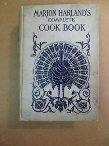 1906 Marion Harland’s Complete Cook Book Vintage Bobbs Merrill - Bild 1 von 10