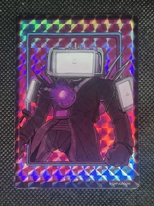 2024 Dafuq Boom SKIBIDI TOILET sticker SKIBIDI TOILET Holo Sticker - Picture 1 of 1